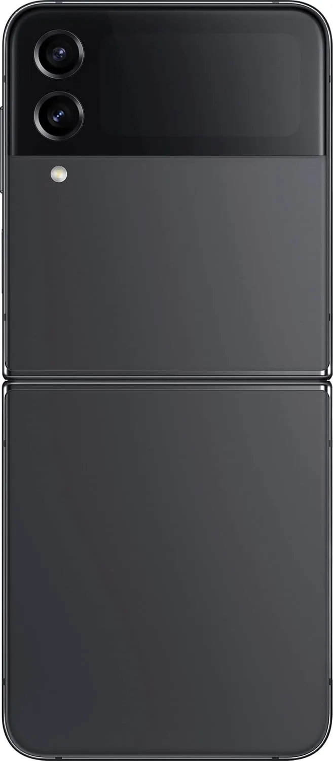 Samsung Galaxy Z Flip 4 256GB Graphite SM-F721U AT&T (Renewed)