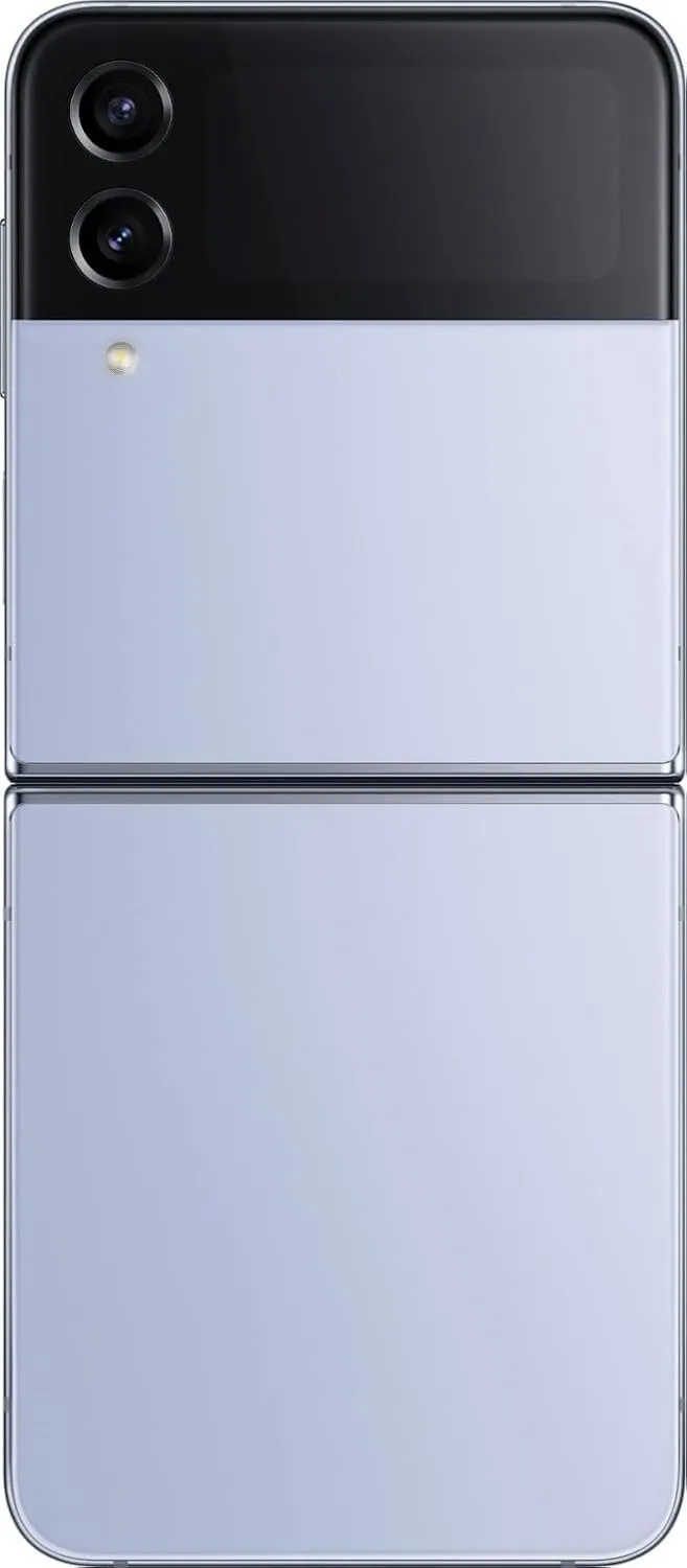 SAMSUNG Galaxy Z Flip 4 5G, US Version, 128GB, Blue - Unlocked (Renewed)