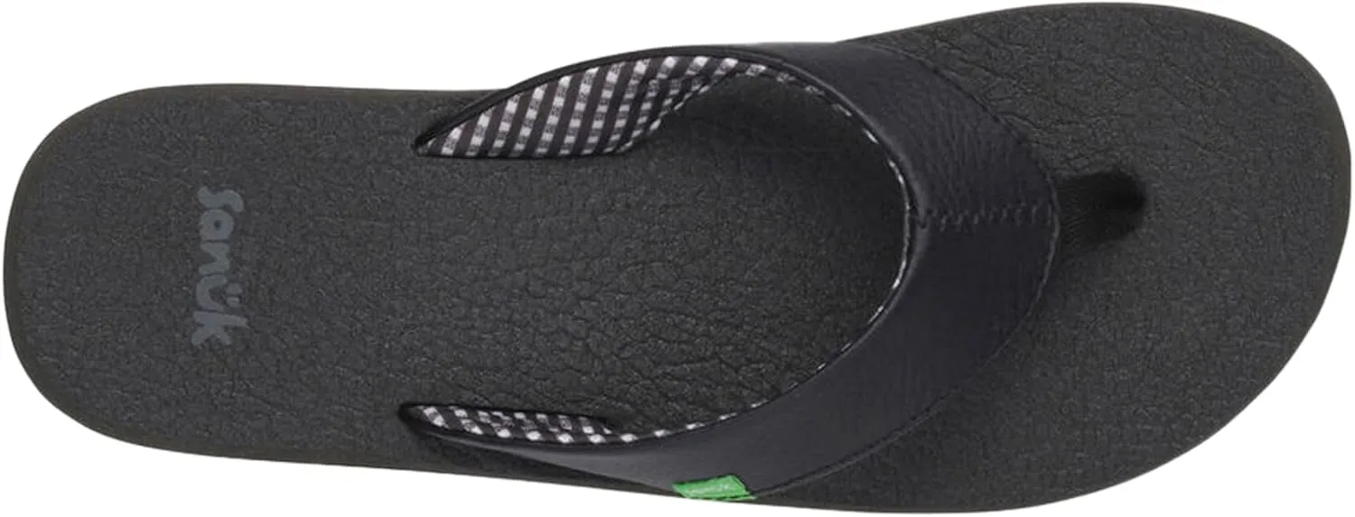Sanuk Yoga Mat II | Flip Flops for Women | Yoga Sandals For Women | Women's Beach Sandals | Memory Foam Footbed