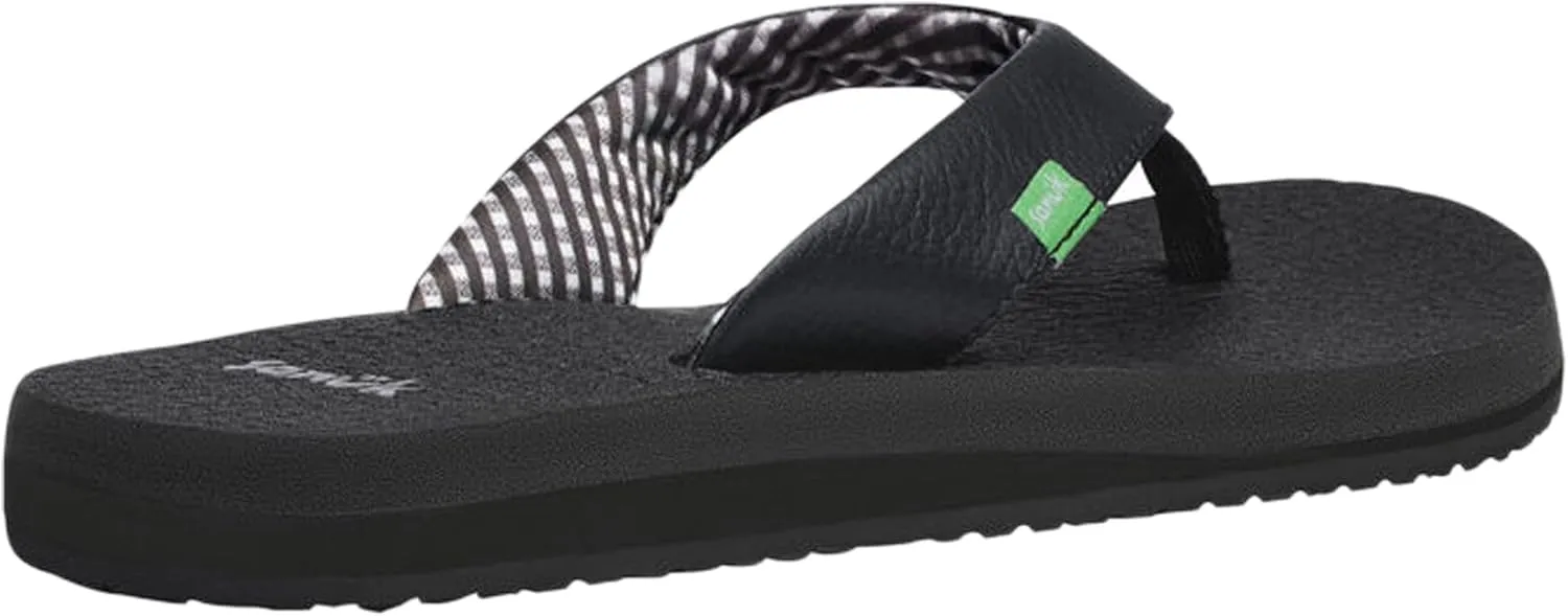 Sanuk Yoga Mat II | Flip Flops for Women | Yoga Sandals For Women | Women's Beach Sandals | Memory Foam Footbed