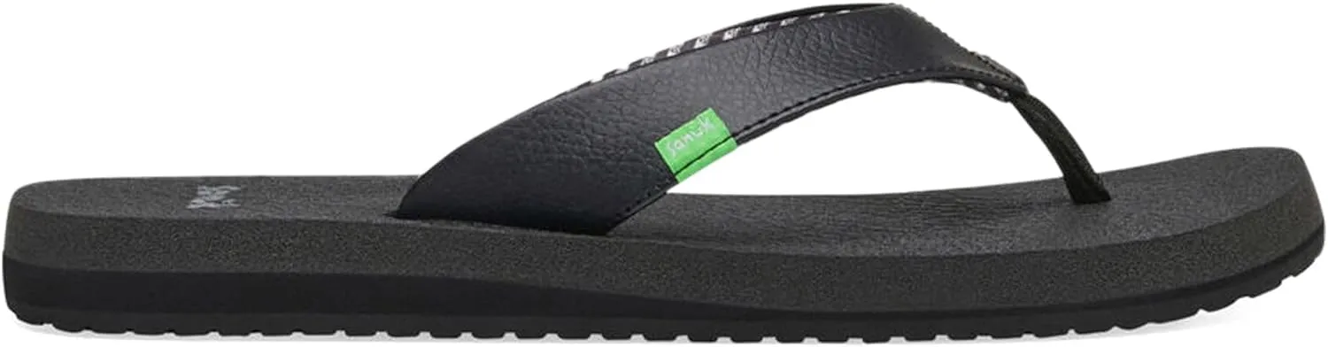 Sanuk Yoga Mat II | Flip Flops for Women | Yoga Sandals For Women | Women's Beach Sandals | Memory Foam Footbed