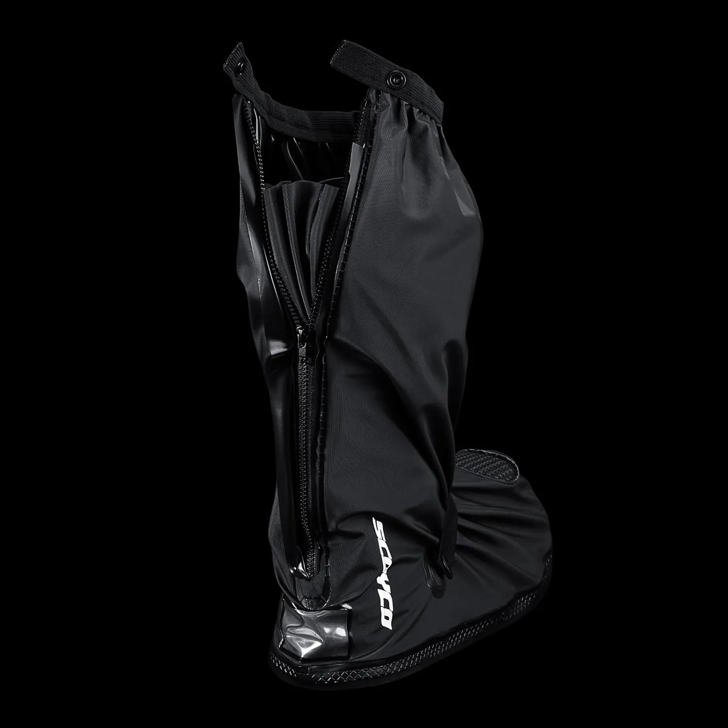 Scoyco Rain Shoe Covers Waterproof Rain Boot Shoe Covers with Zipper Non-slip