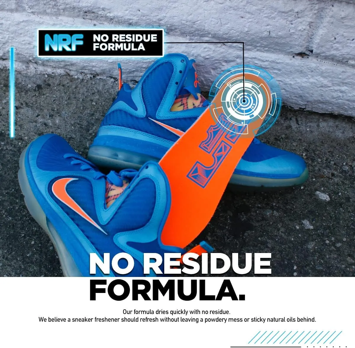 Shoe Deodorizer for Sneakerheads by ANTIDOT - Advanced Shoe Freshener Spray Collection | Shoe Odor Neutralizing Formula (Future Fresh)