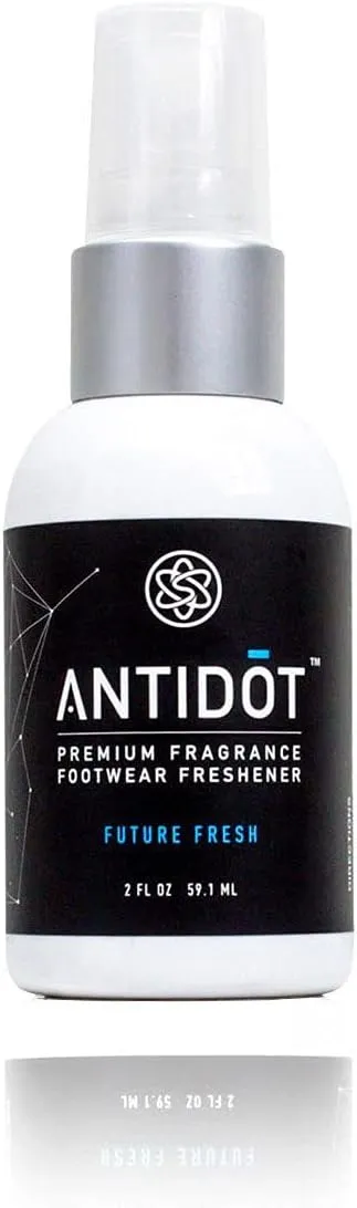 Shoe Deodorizer for Sneakerheads by ANTIDOT - Advanced Shoe Freshener Spray Collection | Shoe Odor Neutralizing Formula (Future Fresh)