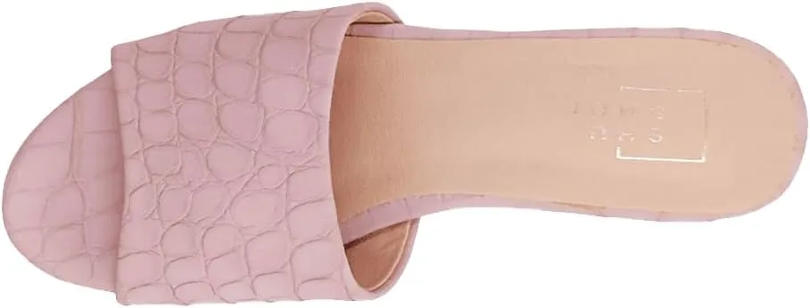 Shu Shop Womens Giza Croc Platform Casual Sandals Casual Mid Heel 2-3" - Pink