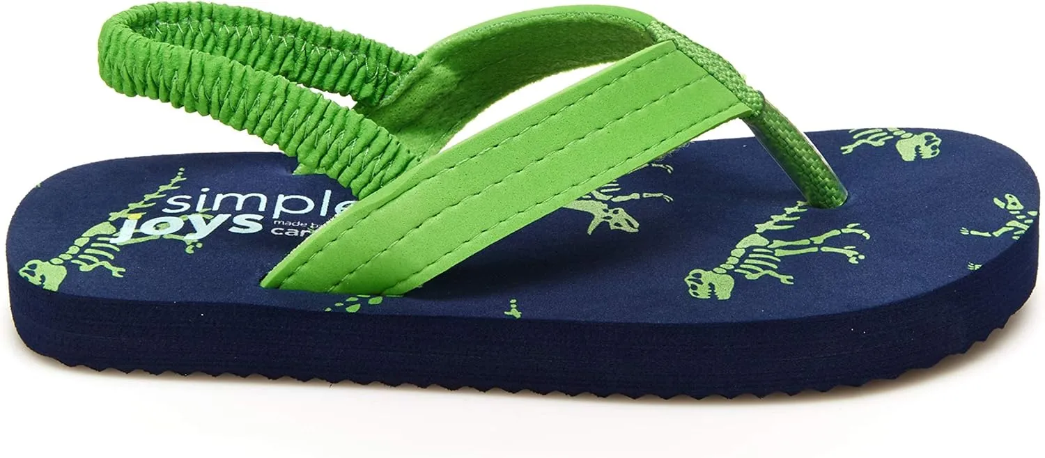 Simple Joys by Carter's boy's Archer Kaia Aqua Set Sandal