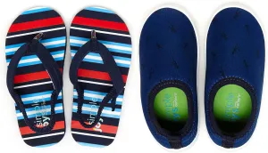 Simple Joys by Carter's boy's Archer Kaia Aqua Set Sandal