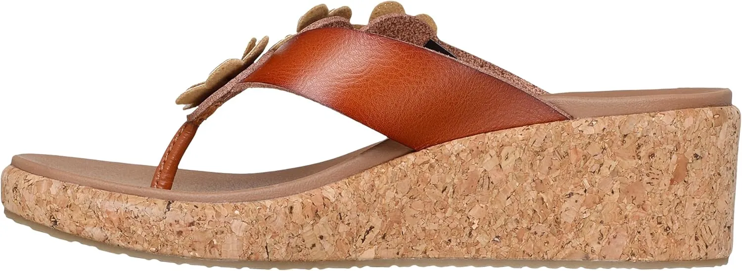 Skechers Women's Archfit Beverlee-Rare Blossom Flip-Flop