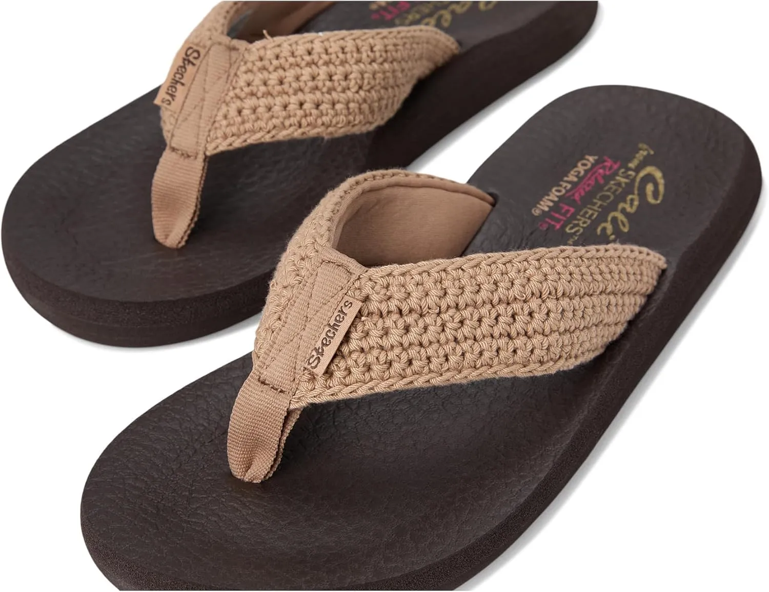 Skechers Women's Asana-Valley Chic Flip-Flop