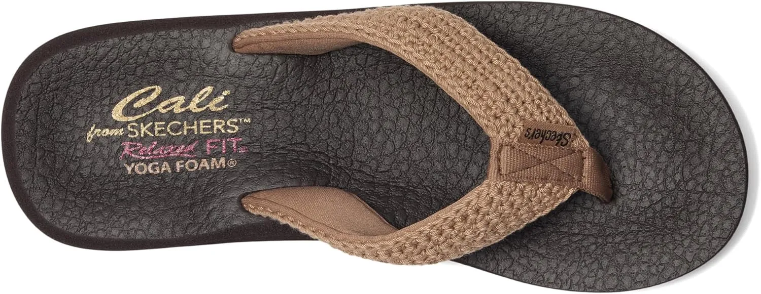 Skechers Women's Asana-Valley Chic Flip-Flop