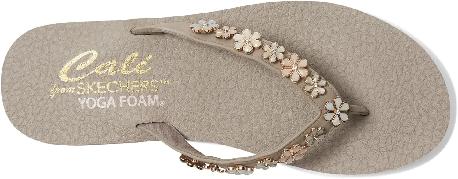 Skechers Women's Meditation-Daisy Crush Flip-Flop
