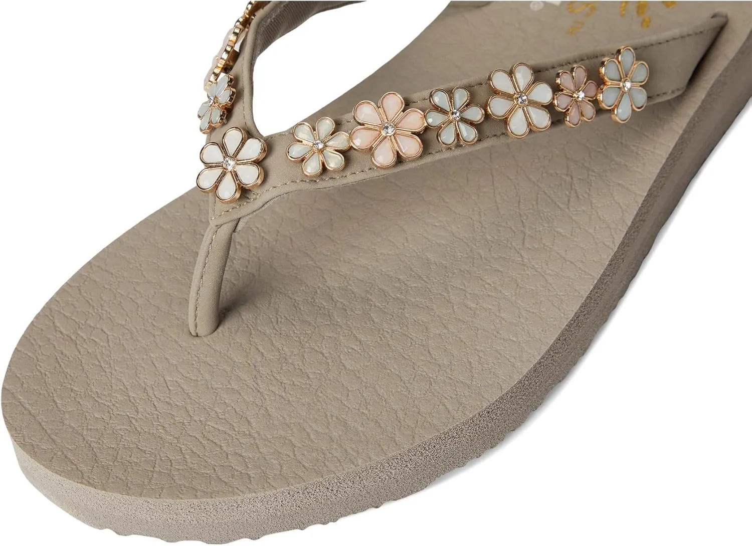 Skechers Women's Meditation-Daisy Crush Flip-Flop