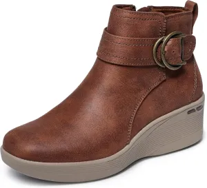 Skechers Women's Pier-lite-Forever Chic Ankle Boot