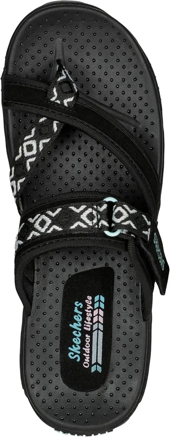 Skechers Women's Reggae-Trailway Flip-Flop Sandals