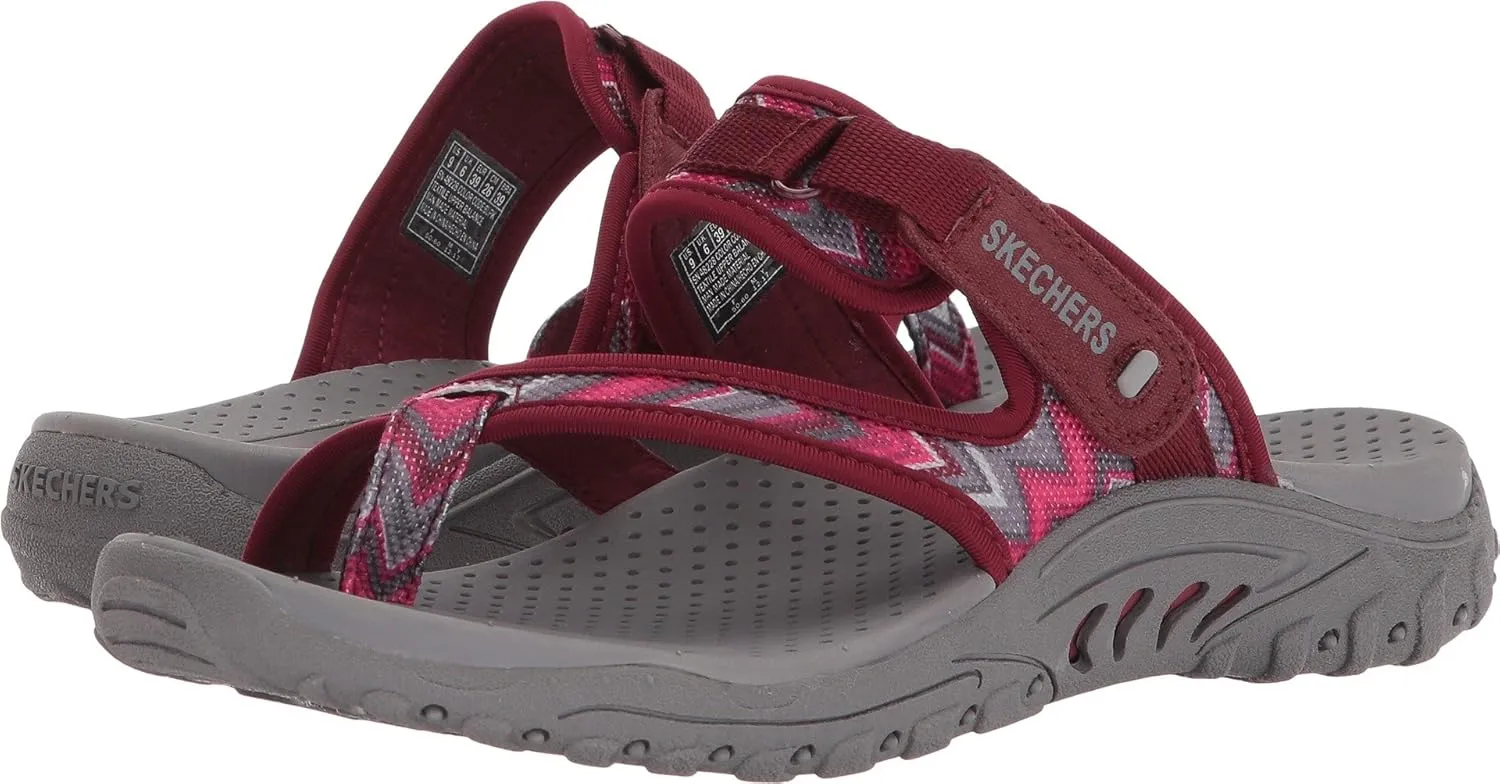 Skechers Women's Reggae-Zig Swag Flip-Flop Sandals