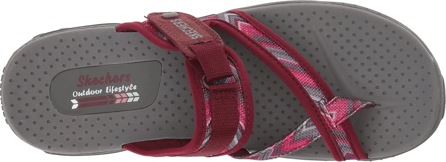 Skechers Women's Reggae-Zig Swag Flip-Flop Sandals