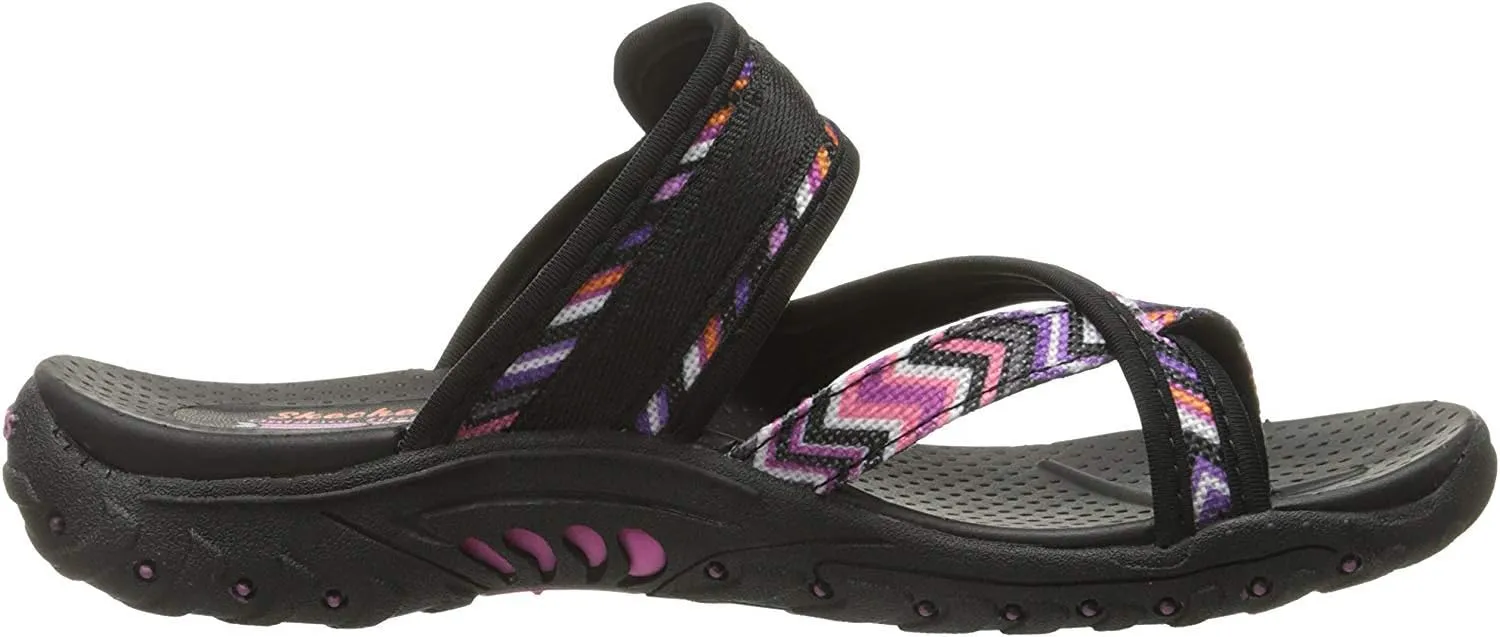 Skechers Women's Reggae-Zig Swag Flip-Flop Sandals