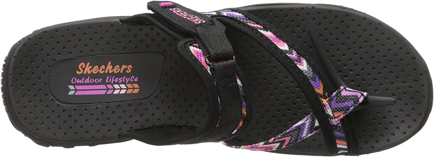 Skechers Women's Reggae-Zig Swag Flip-Flop Sandals