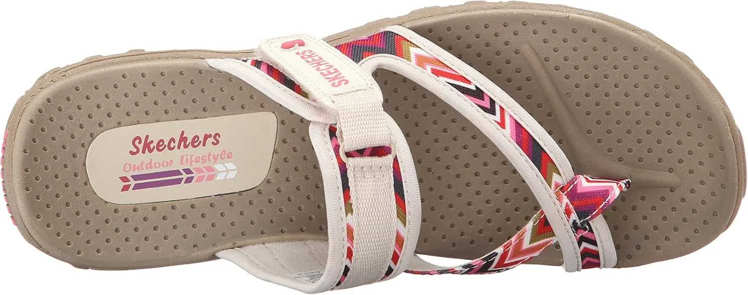 Skechers Women's Reggae-Zig Swag Flip-Flop Sandals