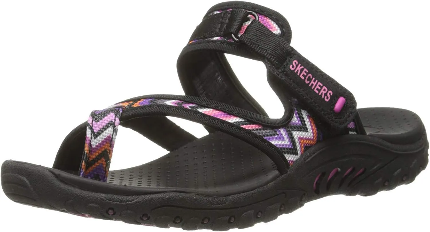 Skechers Women's Reggae-Zig Swag Flip-Flop Sandals