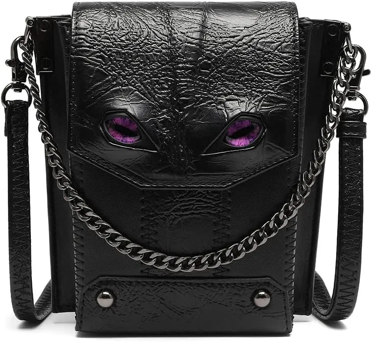 Small Crossbody Bag Shoulder Purse Leather Belt Pouch Travel Phone Holder Punk Medieval Vintage Festival Costume Accessory