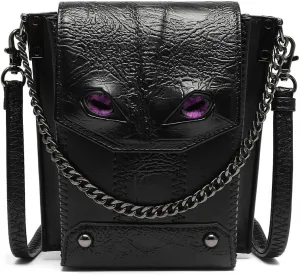Small Crossbody Bag Shoulder Purse Leather Belt Pouch Travel Phone Holder Punk Medieval Vintage Festival Costume Accessory