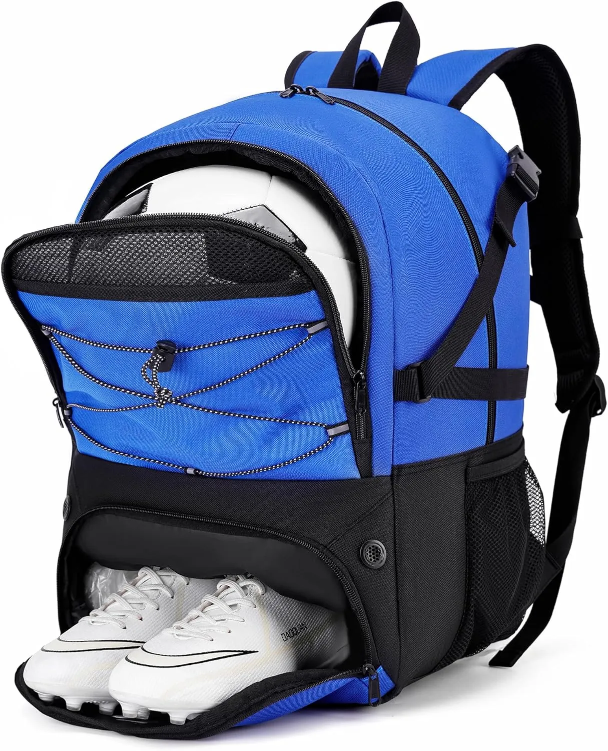 Soccer Backpack with Ball Holder &Soccer bag With Shoe Compartment, Water-Resistant Sports Bag for Soccer, Basketball, Football, Volleyball