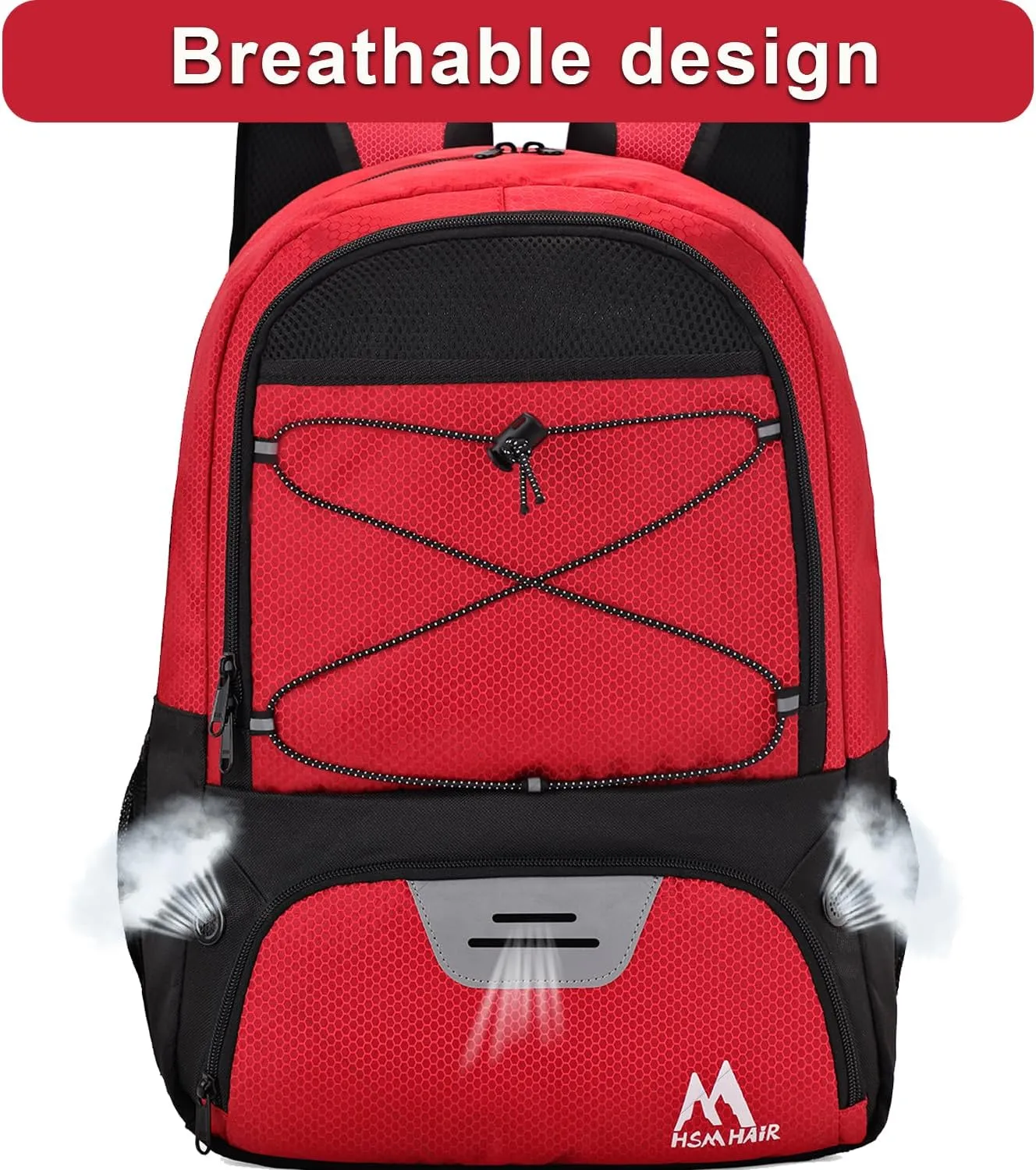 Soccer Bag-Soccer Backpack&Backpack for&Football Volleyball& Basketball,with Ball Compartment and Training Package