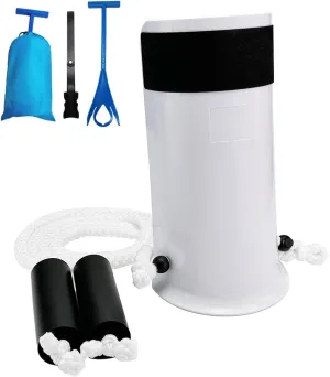 Sock Aids Kit for Putting On Socks No Bending Long Rope with Flexible Sock Aid Device Sock Helpers for Seniors Sock (Basic)