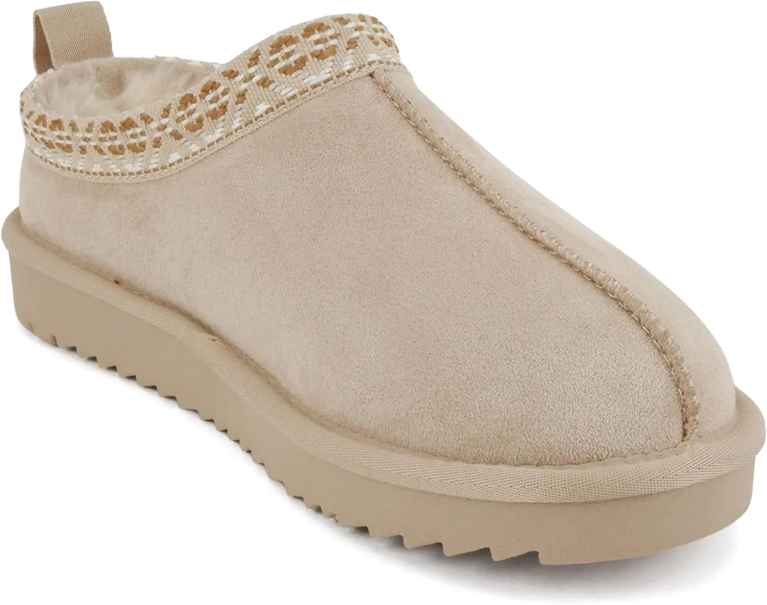 Soda “Ahead” ~ Women Round Toe Flatform Lug Sole Sherpa-lined Booties