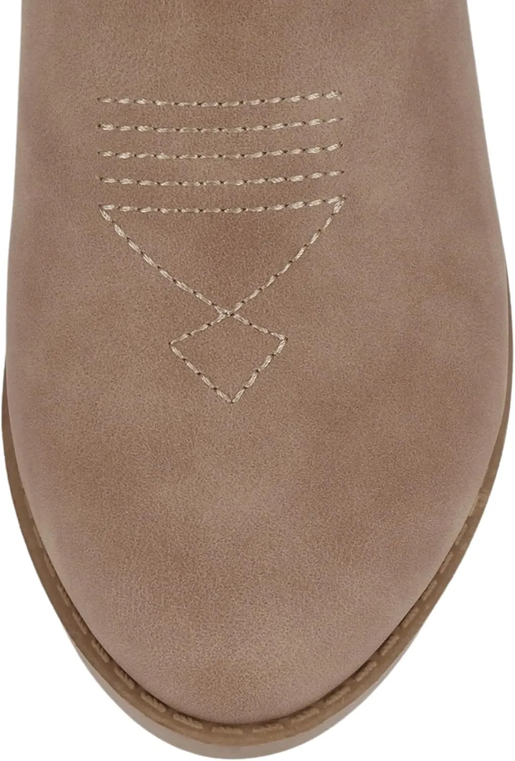 Soda “BLAZING-2” ~ Little Kids/Children/Girls Stitched Pointed Toe Low Heel High Top Ankle Shaft Western Boot Bootie