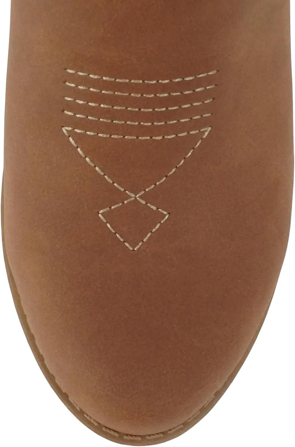 Soda “BLAZING-2” ~ Little Kids/Children/Girls Stitched Pointed Toe Low Heel High Top Ankle Shaft Western Boot Bootie