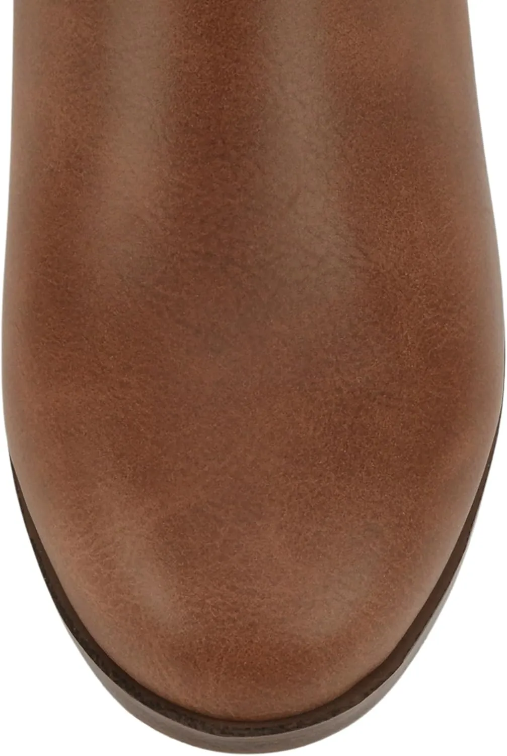 Soda “BOYET” ~ Women Round Toe Elastic Gore Multi Back Strap Low Stack Heel Ankle Bootie with Side Zipper