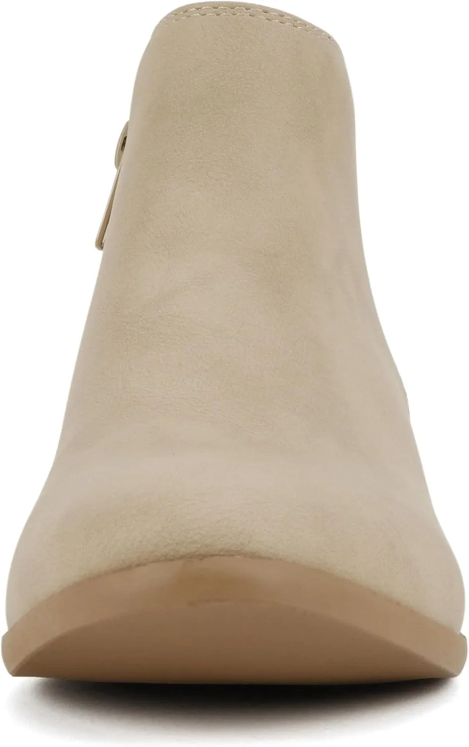 Soda “CHARMER” ~ Women Pointed Toe Elastic Gore Low Heel Ankle Bootie with Zipper Closure