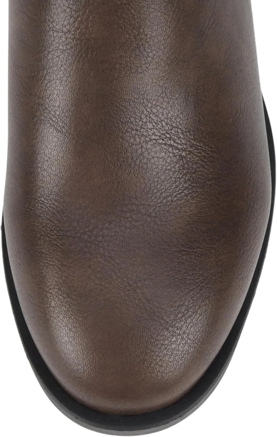 Soda “Heron” ~ Women Round Toe Low Block Heel Ankle Boot with Side Zipper