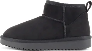 Soda “Mutual” ~ Women Round Toe Lug Sole Low Flatform Sherpa-lined Ankle Bootie
