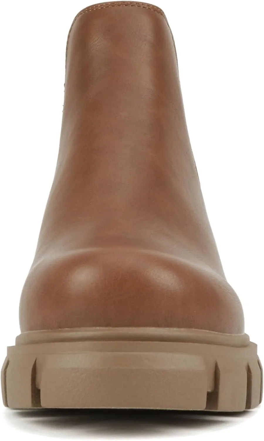 Soda PIONEER ~ Women Lug Sole Mid Heel Chelsea Fashion Ankle Bootie w/Double Elastic Gore