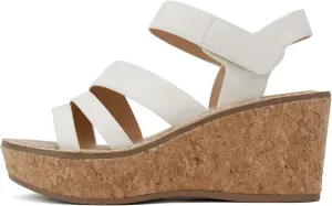 Soda “Sheet” ~ Women Round Toe Multi Strap Wedge Sandal