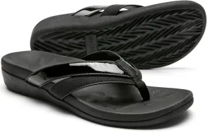 Sounity Soft Arch Support Comfortable Sandals for Womens, Best Summer Dress Flip Flops with Cushion Memory Foam, Outdoor Walking Slippers for Plantar Fasciitis…