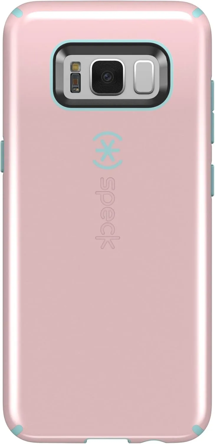 Speck Products CandyShell Cell Phone Case for Samsung Galaxy S8 Plus - Quartz Pink/River Blue