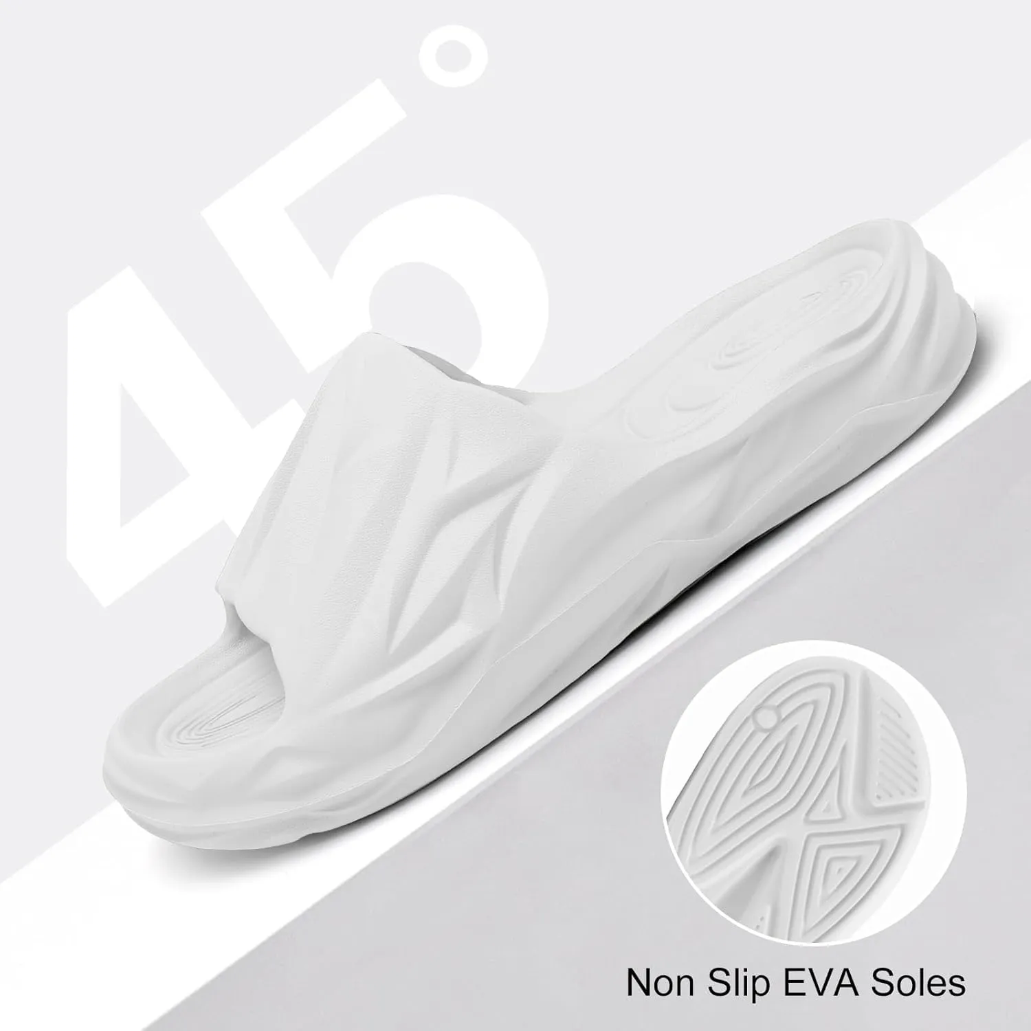 Spesoul Cloud Slides for Men Women Soft Thick Sole Slide Sandals Recovery Foam Pillow Slippers for House Shower Pool Beach Indoor Outdoor Walking