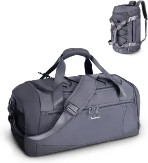 sportsnew Gym Duffle and Backpack with Shoe,Wet and Laptop Compartment