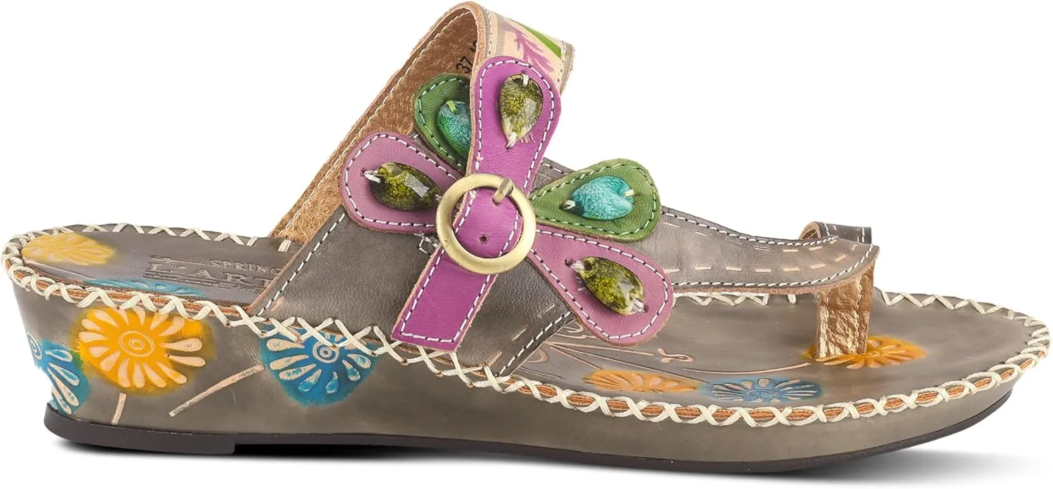Spring Step L'Artiste Women's SANTORINI Slide Wedge Sandal