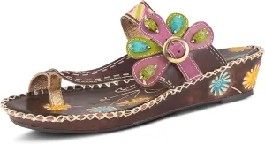 Spring Step L'Artiste Women's SANTORINI Slide Wedge Sandal