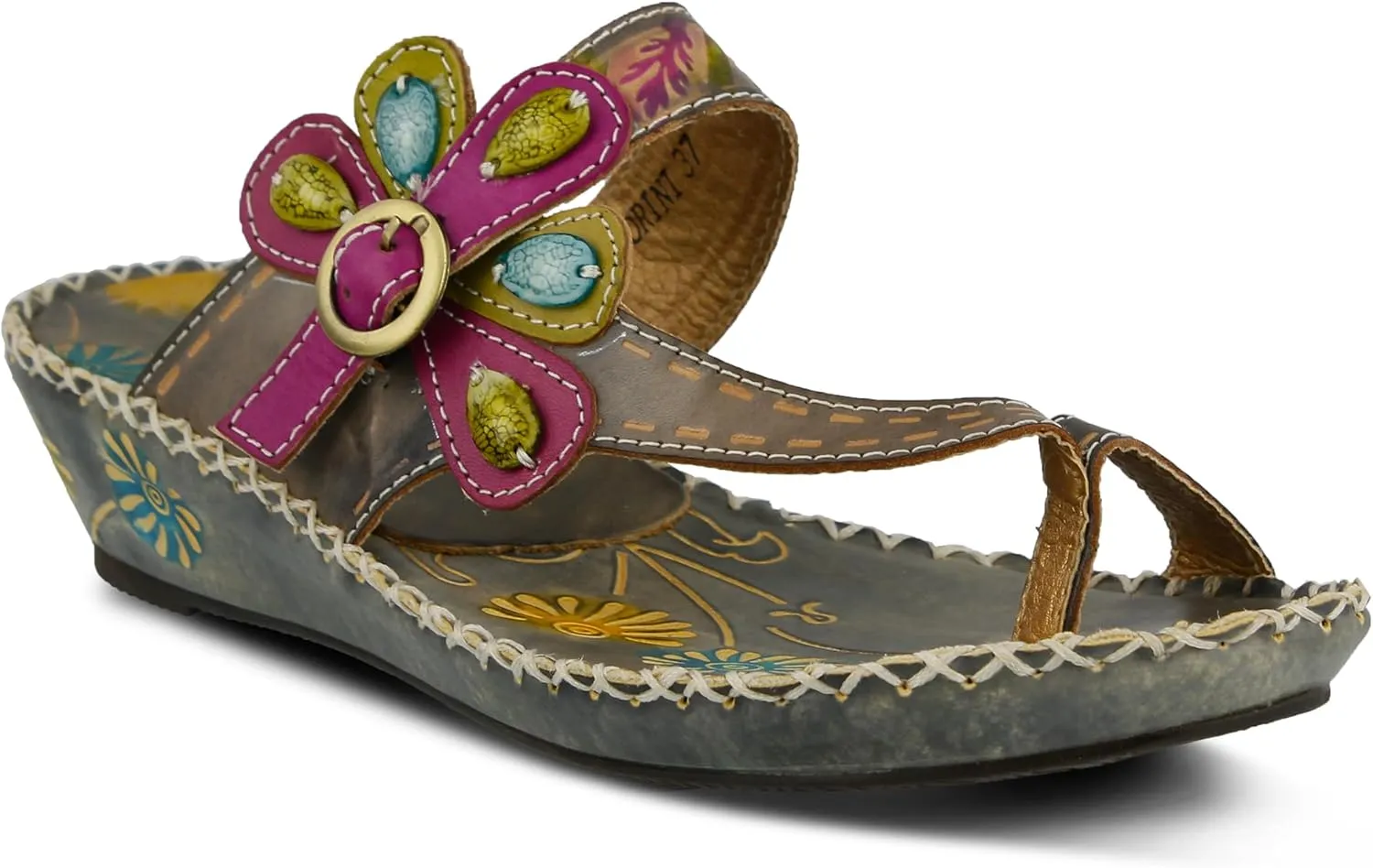 Spring Step L'Artiste Women's SANTORINI Slide Wedge Sandal