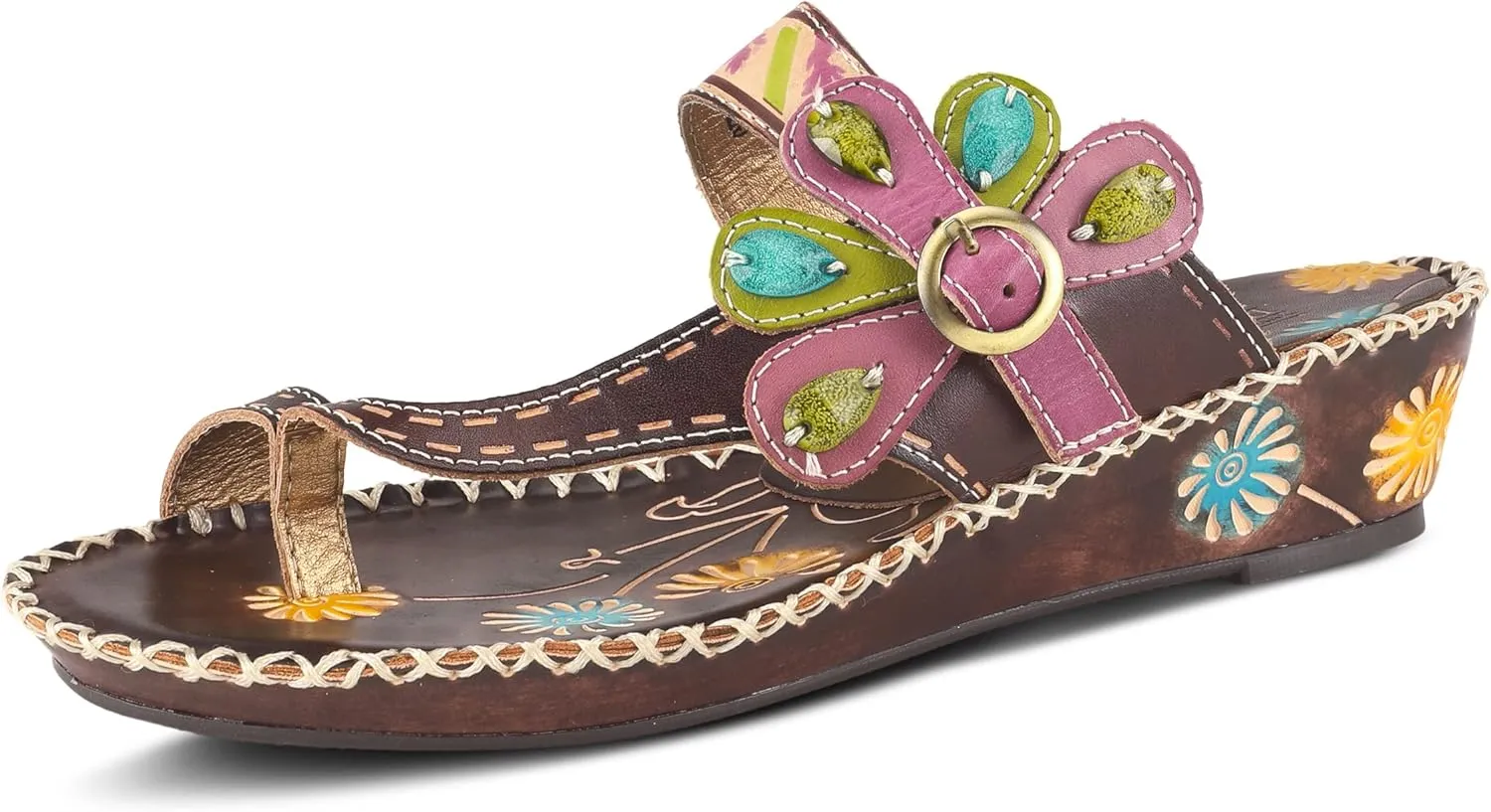 Spring Step L'Artiste Women's SANTORINI Slide Wedge Sandal
