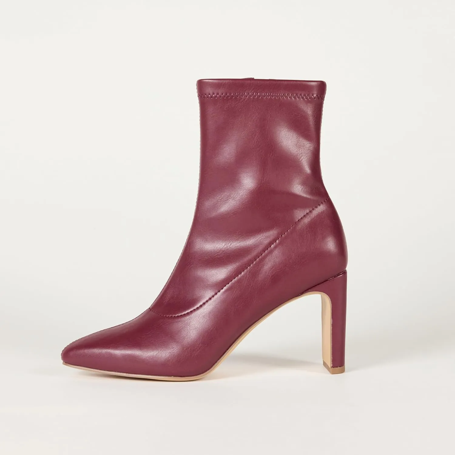 The Drop Women's Jane High Heel Pull-on Sock Boot