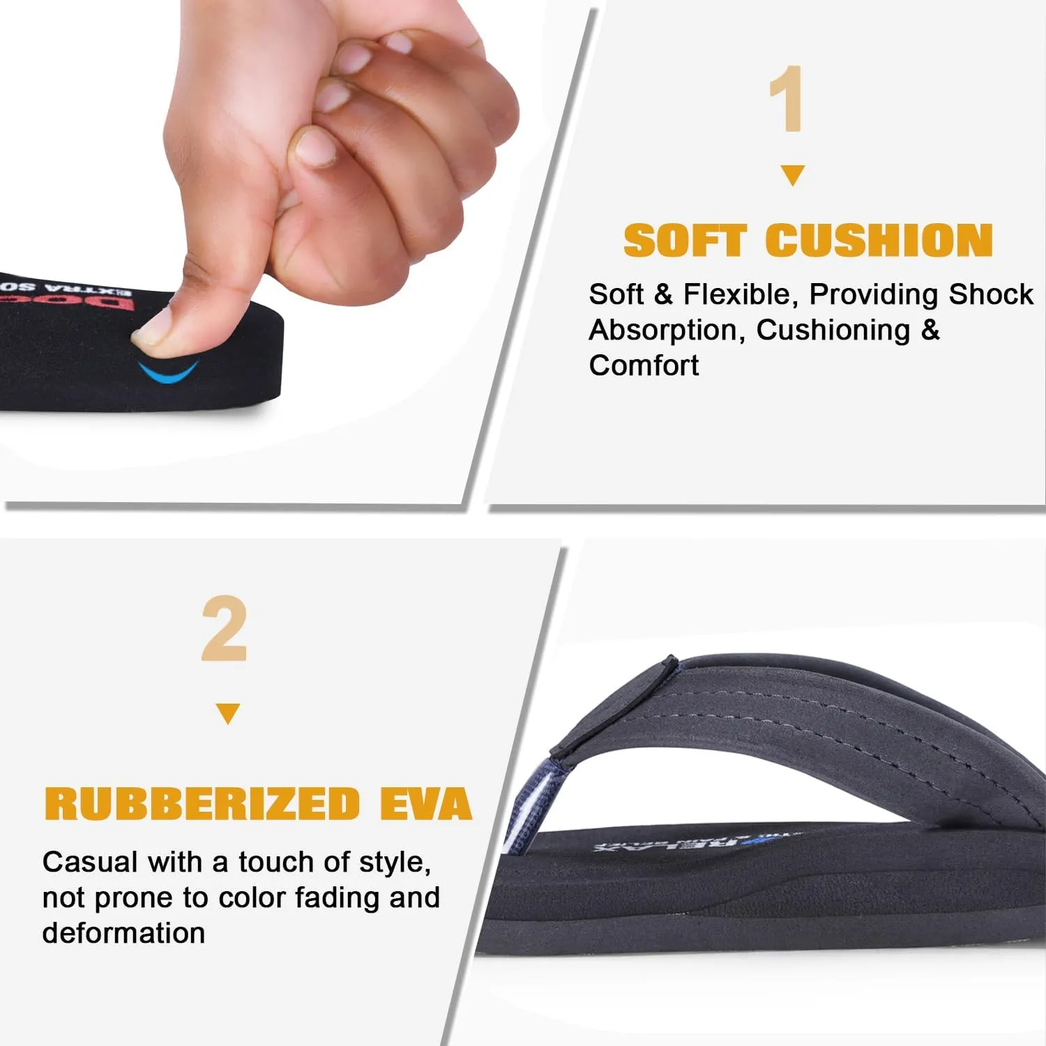 Thong Arch Support Ortho Slippers for Women| Orthopedic Diabetic & Stylish| Lightweight Comfortable & Casual|Pregnancy Anti-Skid Bedroom Daily Use House Flip-Flops Ladies Girls D-15
