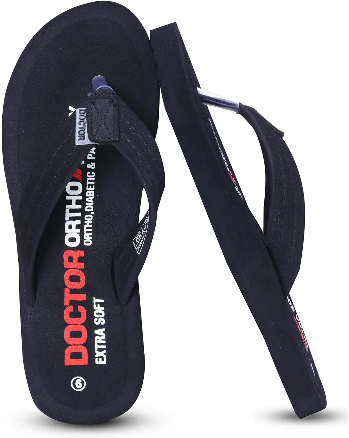 Thong Arch Support Ortho Slippers for Women| Orthopedic Diabetic & Stylish| Lightweight Comfortable & Casual|Pregnancy Anti-Skid Bedroom Daily Use House Flip-Flops Ladies Girls D-15