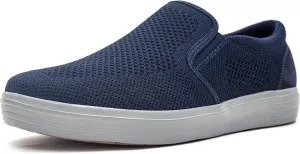 TIOSEBON Men's Mesh Slip on Walking Shoes-Comfortable Drving Loafer Fashion Sneaker